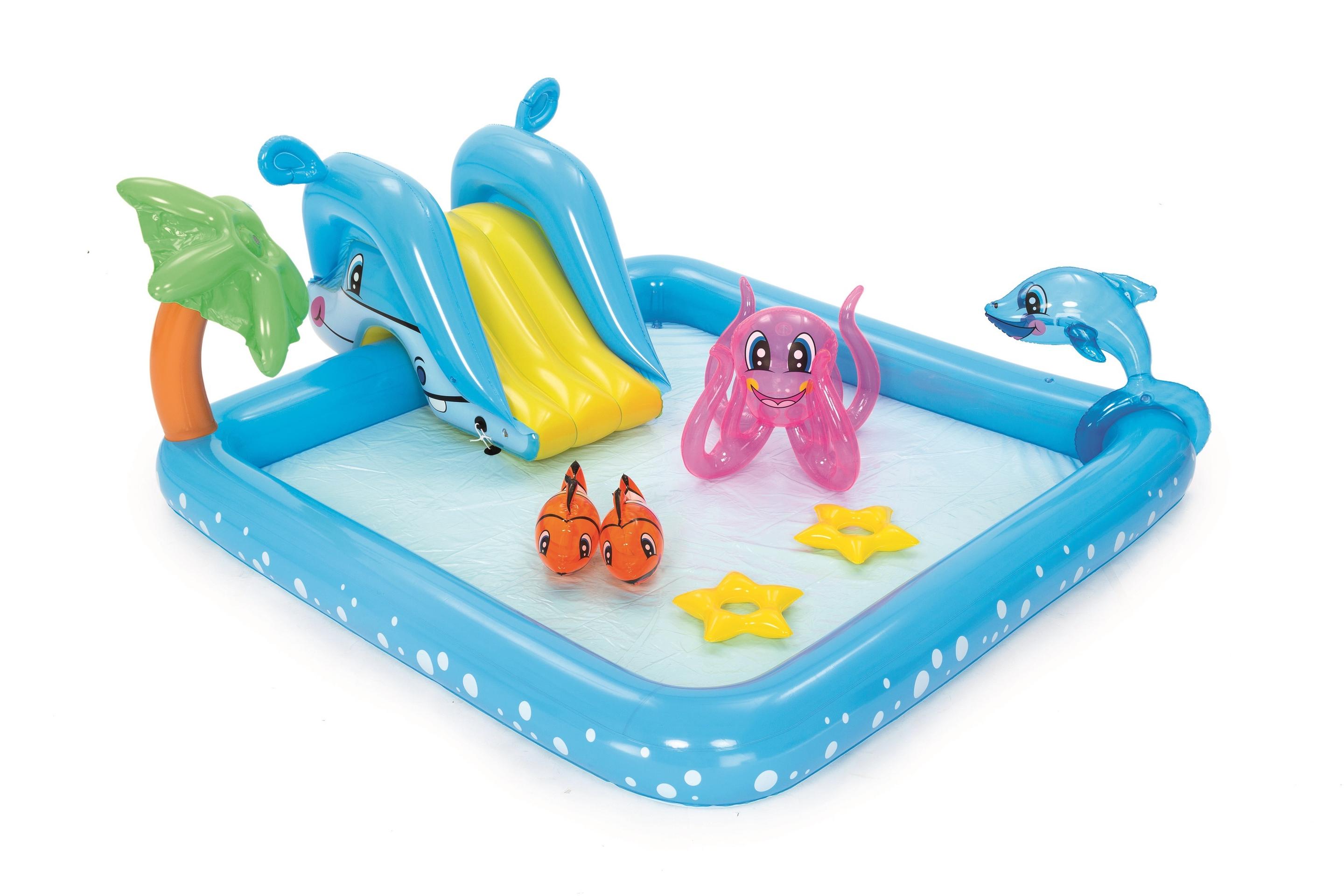 Produktbild Bestway - Planschbecken"Fantastic Aquarium", 239 x 206 x 86 cm 6 von 14