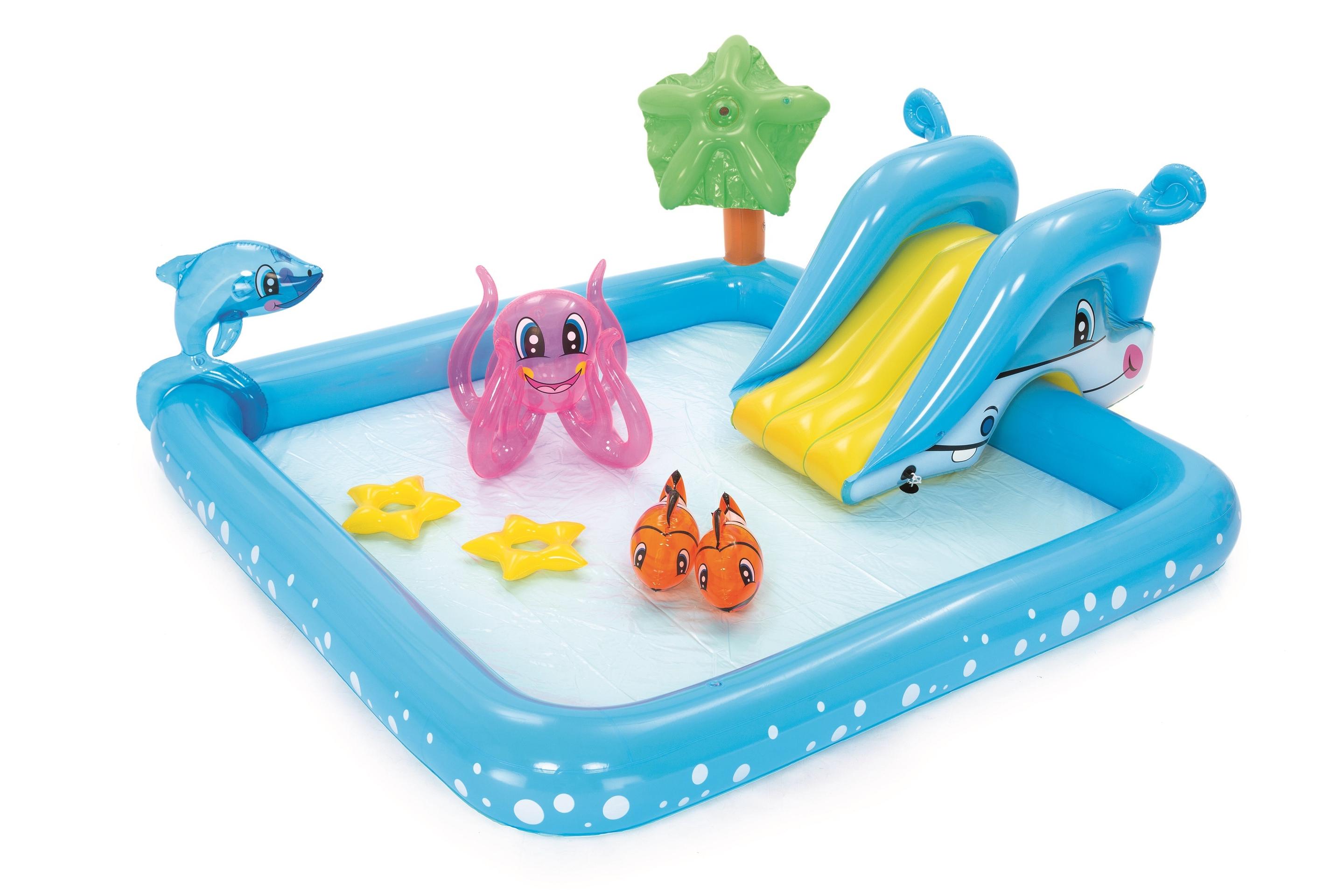 Produktbild Bestway - Planschbecken"Fantastic Aquarium", 239 x 206 x 86 cm 7 von 14