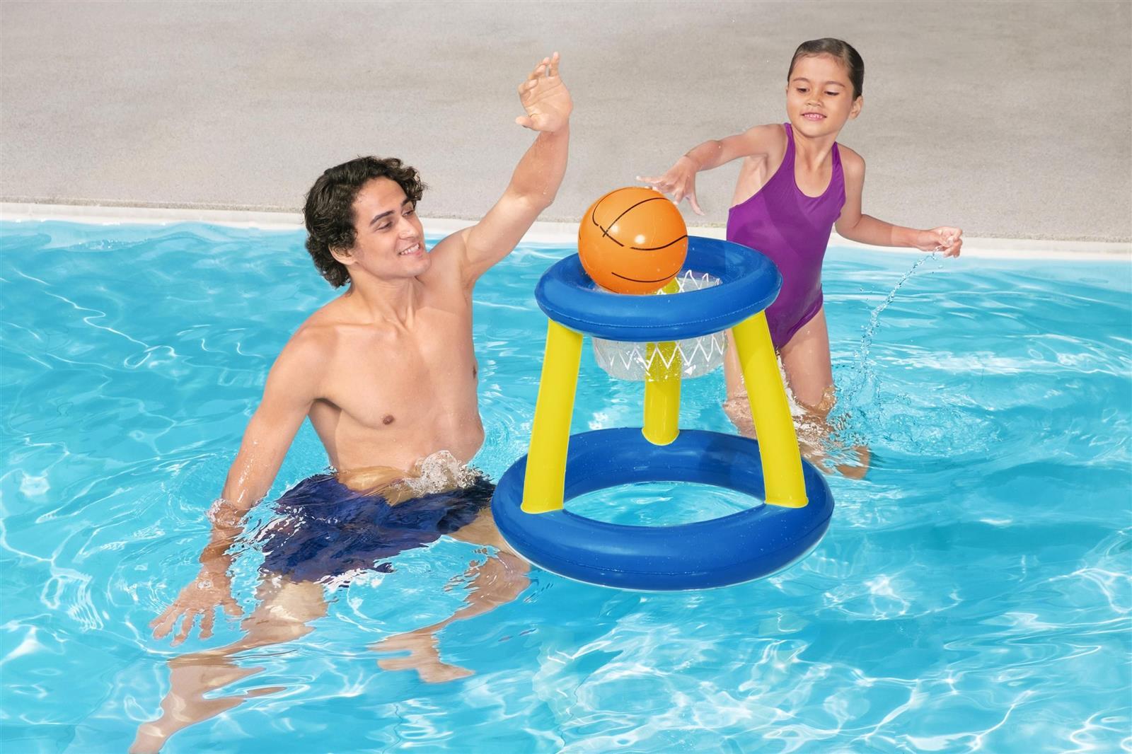 Produktbild Bestway - Splash'N'Hoop Schwimmendes Basketball-Set Ø 59 x 49 cm 8 von 8
