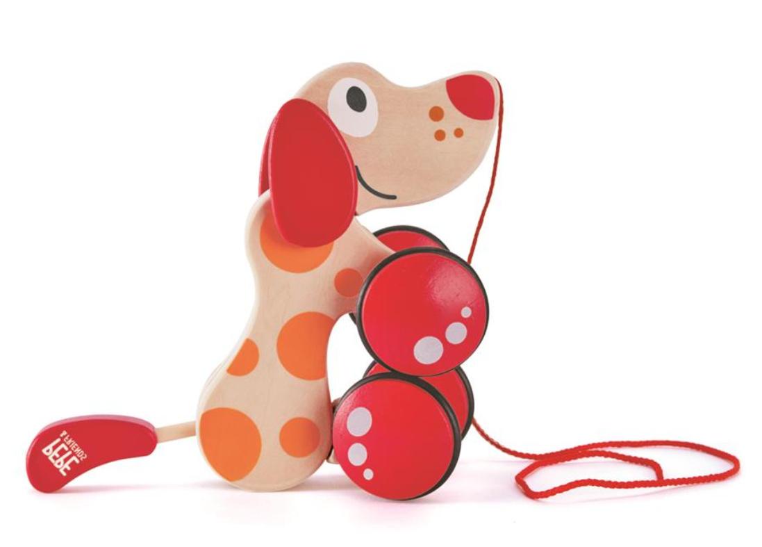 Hape E0347 - Nachziehhund"Pepe"