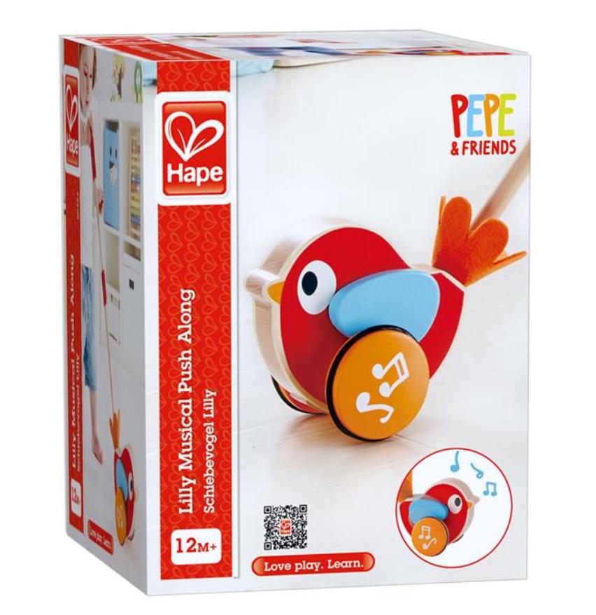Produktbild Hape E0353 - Schiebevogel Lilly 2 von 2