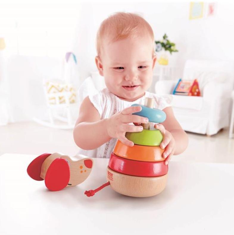Produktbild Hape E0448 - Stapelhund Pepe 2 von 4