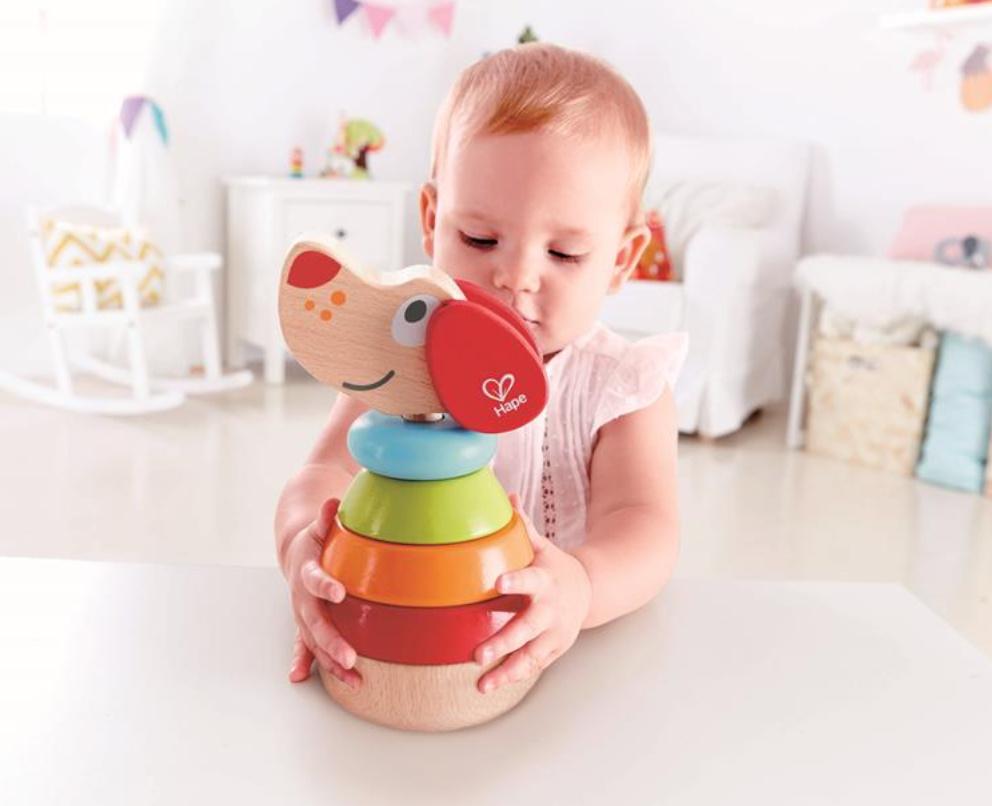 Produktbild Hape E0448 - Stapelhund Pepe 4 von 4