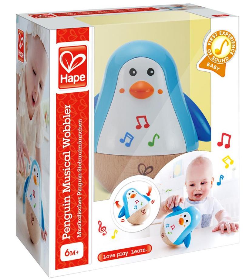 Produktbild Hape E0331 - Stehauf-Pinguin 2 von 3