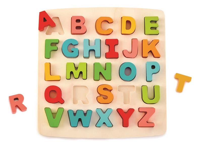 Hape Puzzle mit Großbuchstaben  E1551