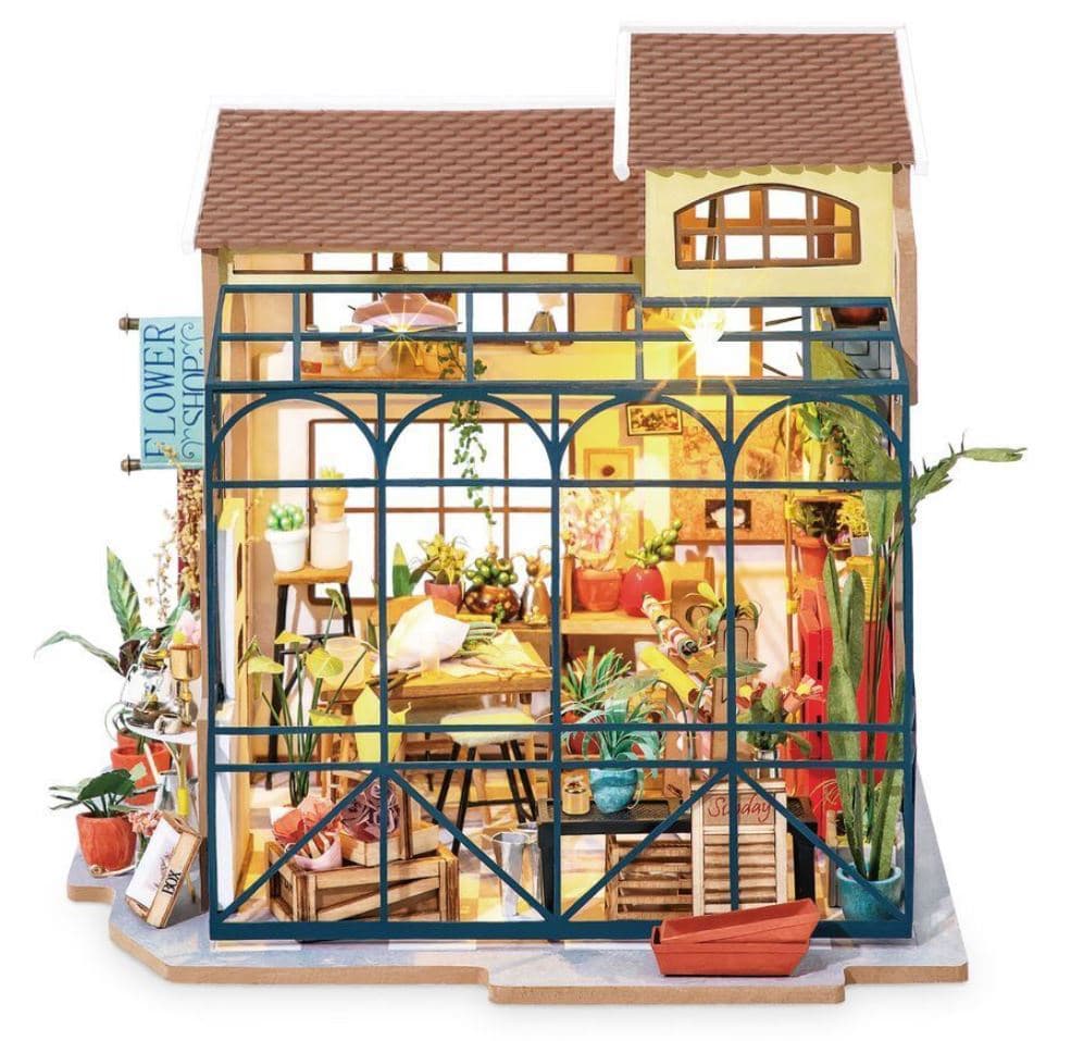 Robotime - DIY Miniaturhaus - Emily's Flower Shop