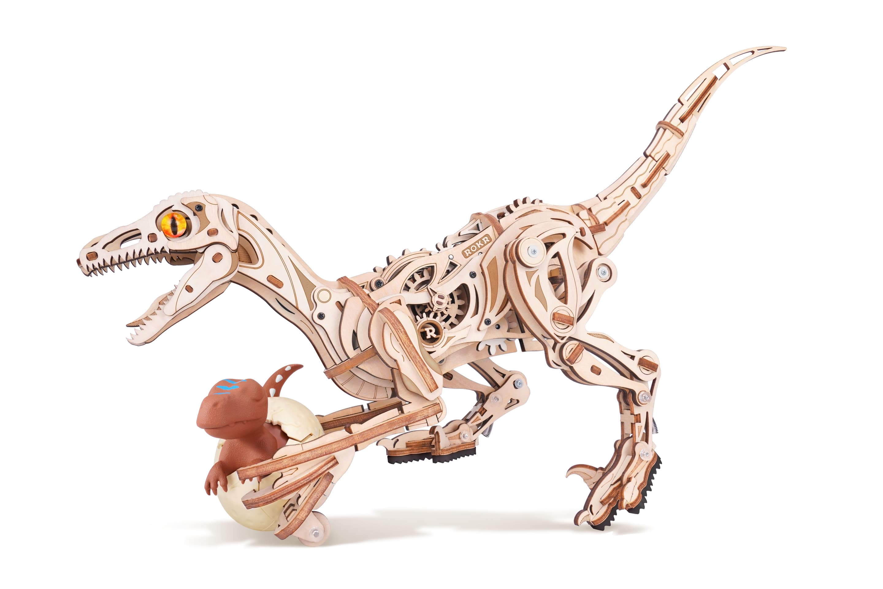 Robotime - Book Nook - DIY Miniaturhaus - Velociraptor