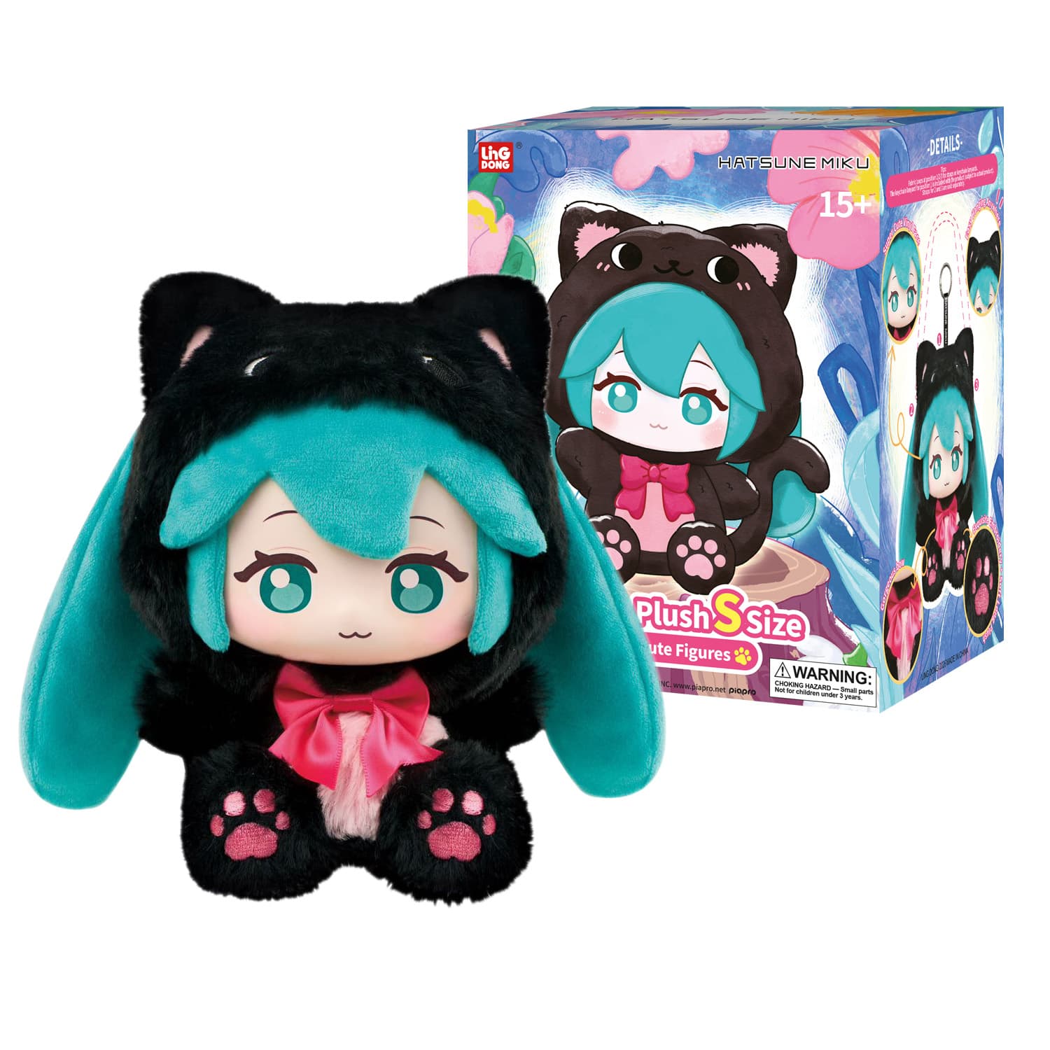 LING DONG Hatsune Miku Vinyl & Plush S-Size Forest - Figur in Blind Box Cutie