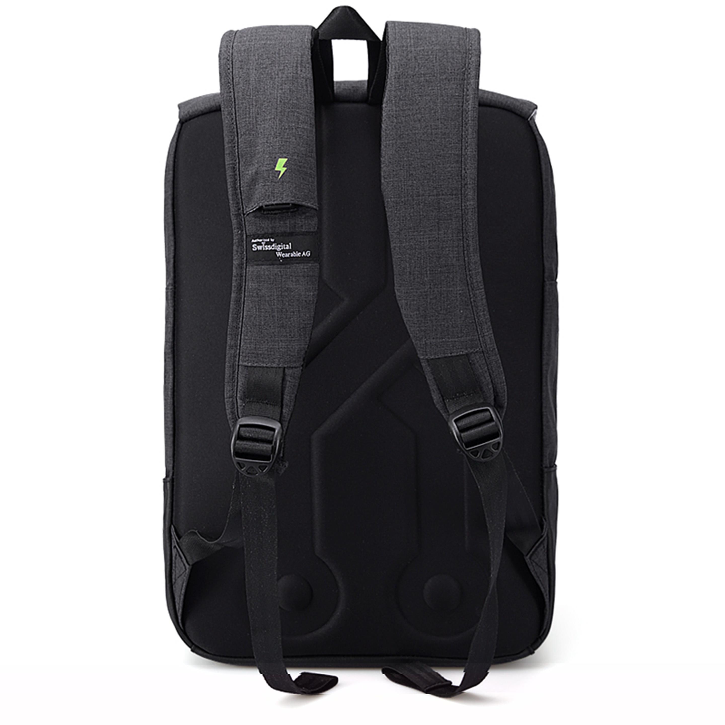 Produktbild SWISSDIGITAL Rucksack VOLT anthrazit 2 von 5