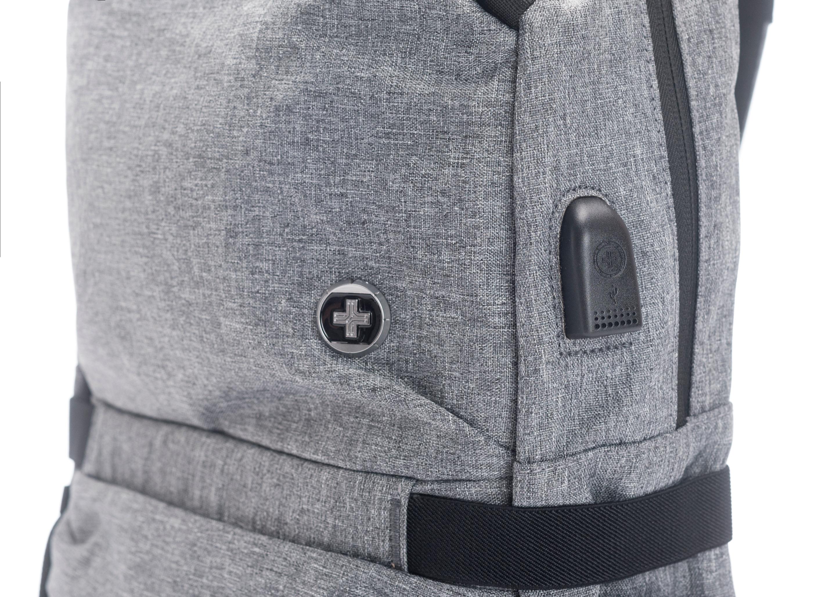 Produktbild SWISSDIGITAL Freizeit Rucksack COMPANION grau 4 von 4