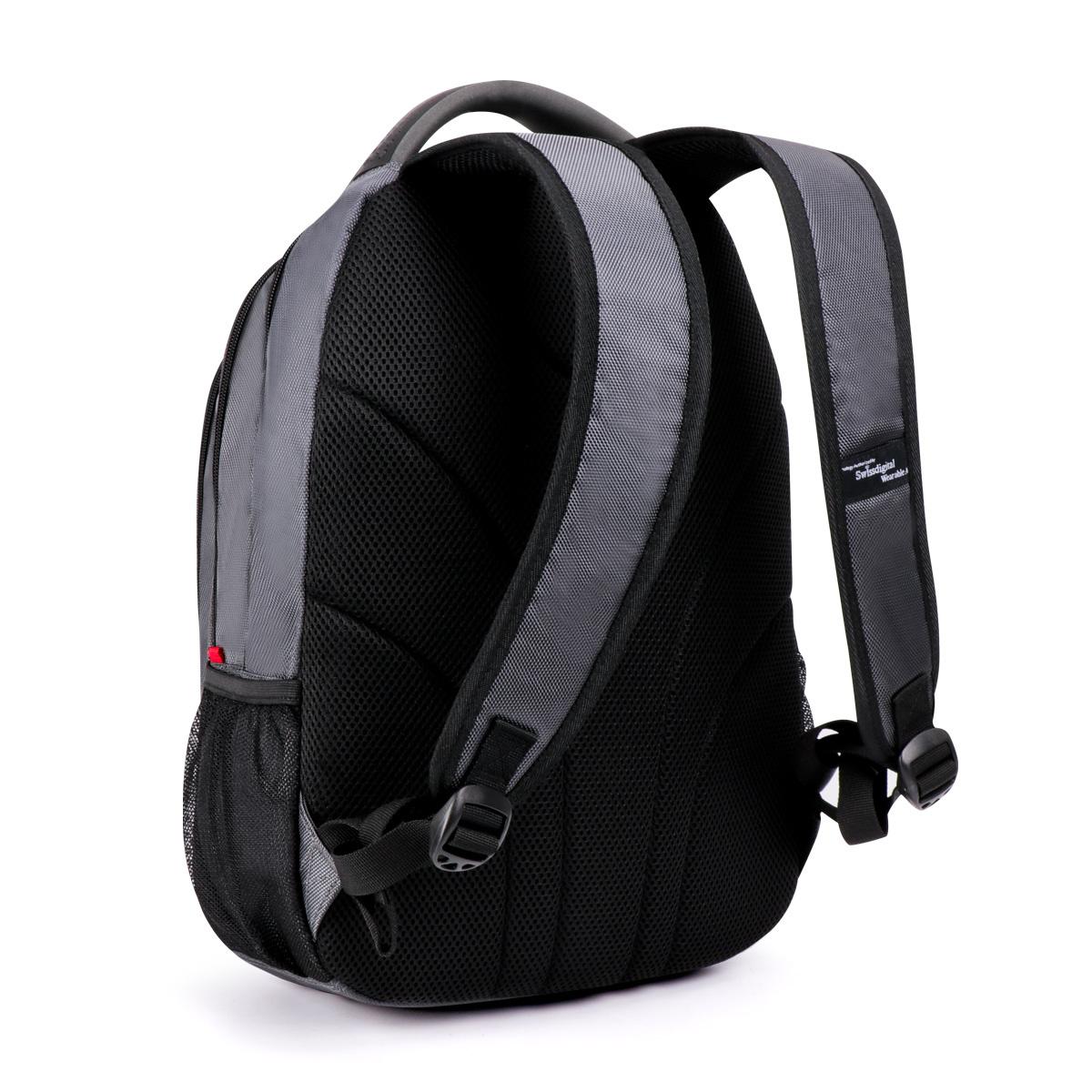 Produktbild SWISSDIGITAL Rucksack grau 3 von 5