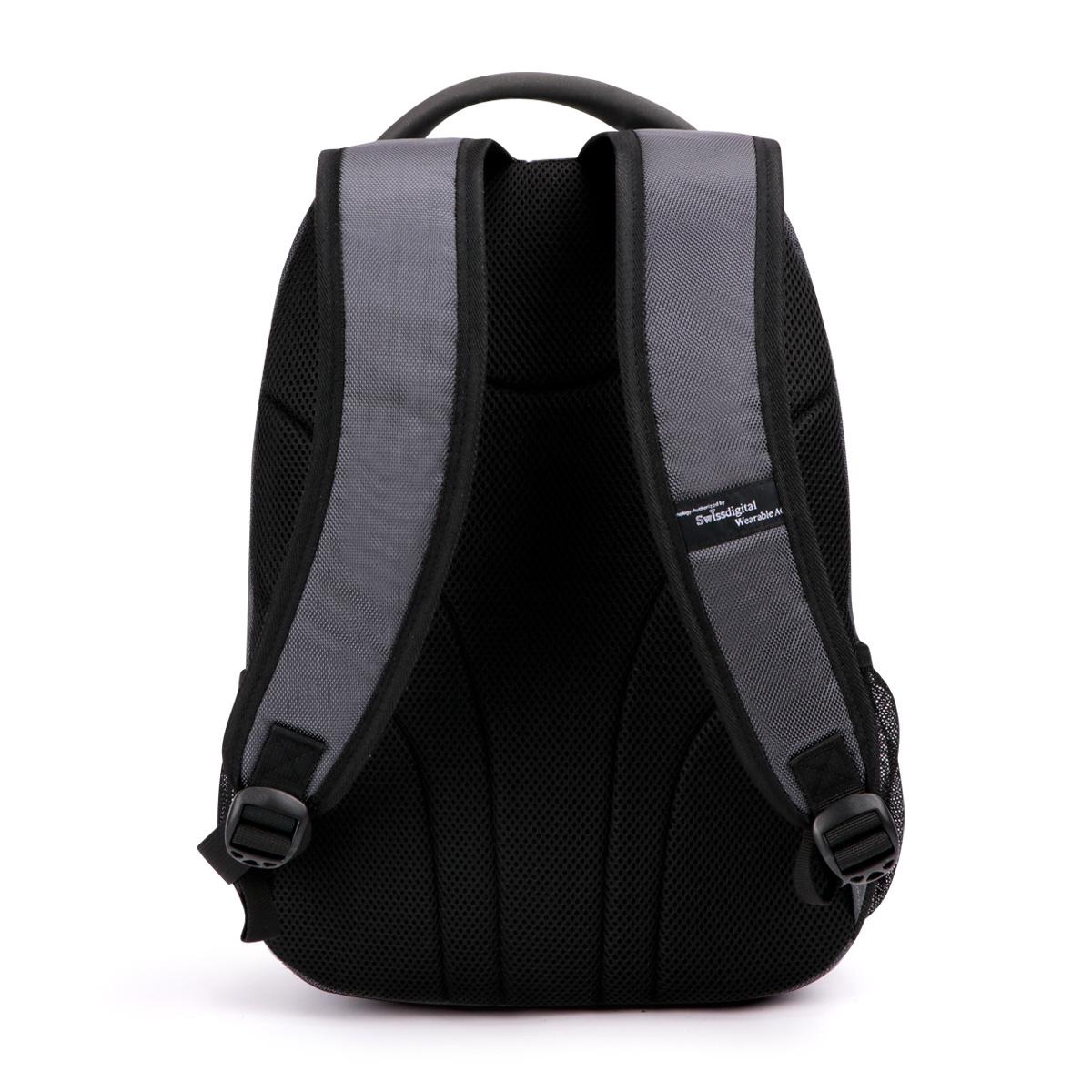 Produktbild SWISSDIGITAL Rucksack grau 4 von 5