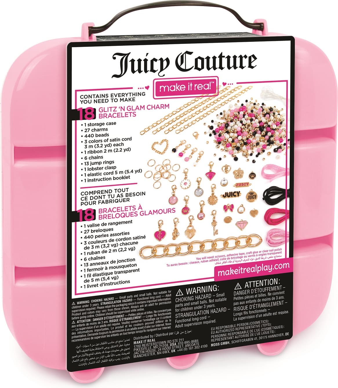 Produktbild Juicy Couture Glitzer & Glamour Schmuckset 6 von 6