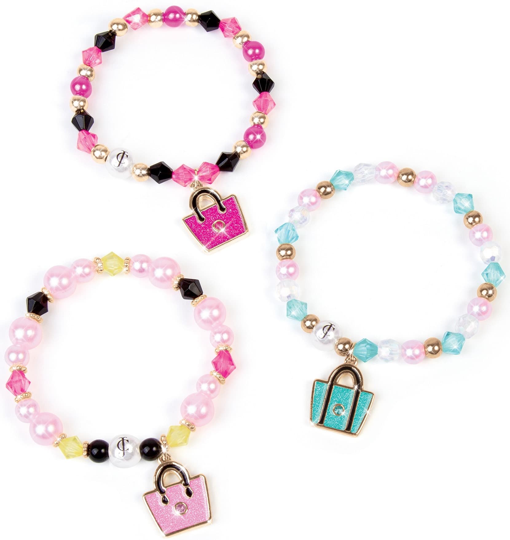 Produktbild Juicy Couture Mini Handtaschen & Armbändchen basteln sortiert, 1 Stück 2 von 9