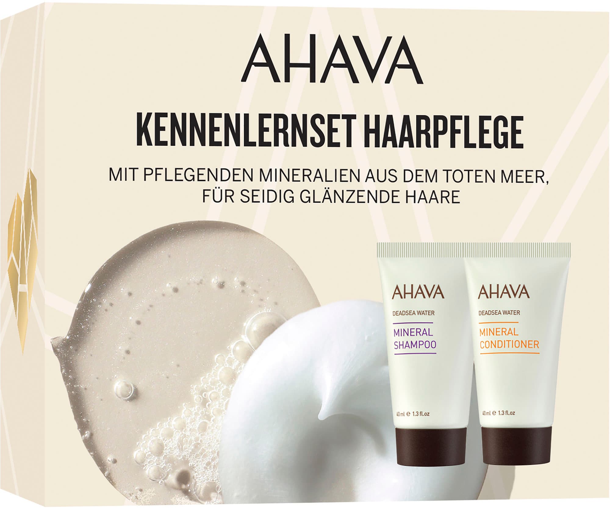 AHAVA Mineral Shampoo + Conditioner Kit
