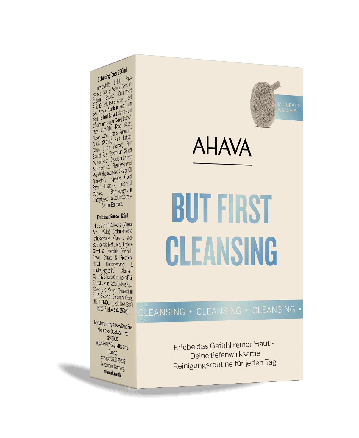 AHAVA But First Cleansing Kit Geschenkpackung