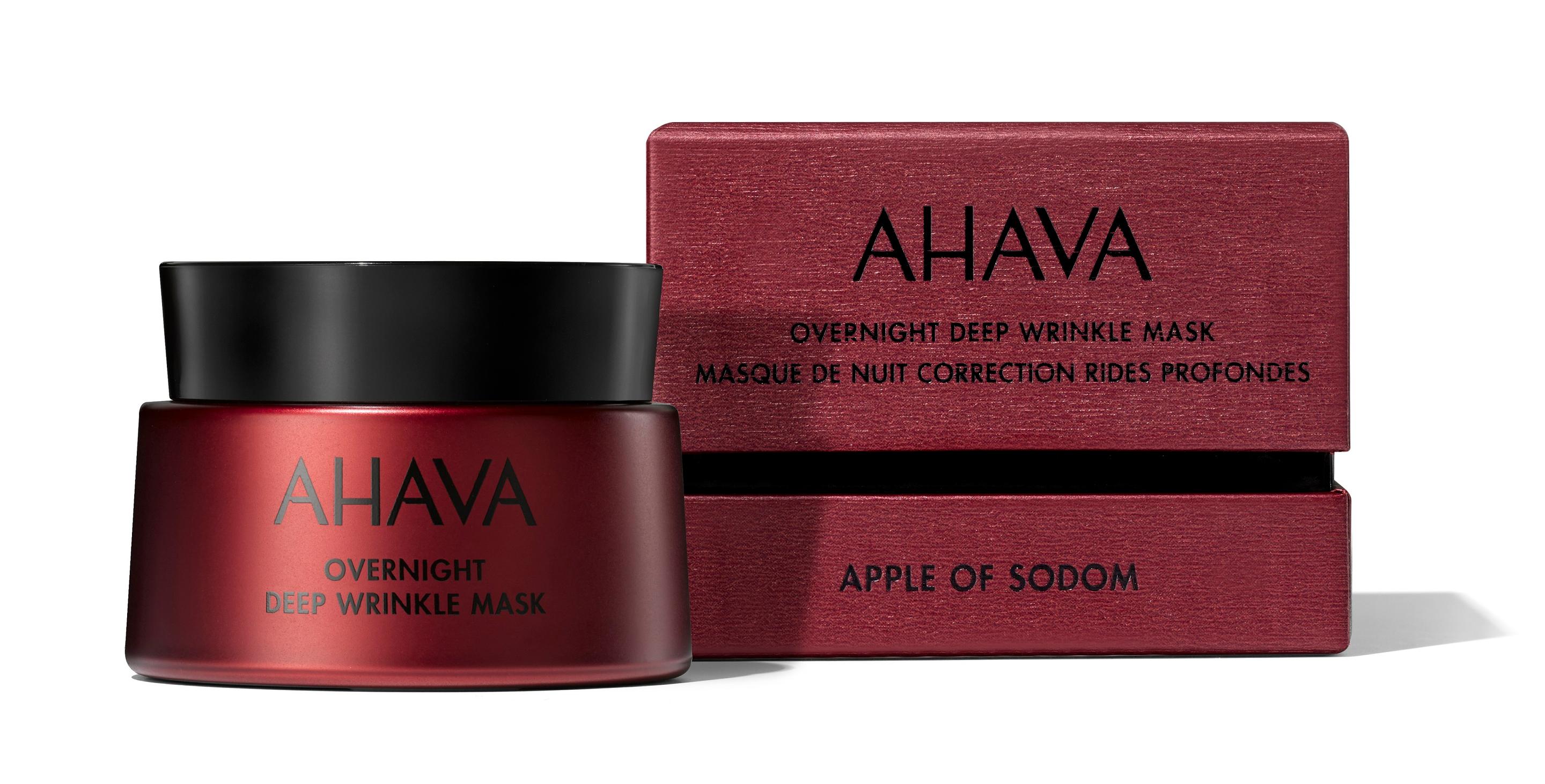 AHAVA Apple Of Sodom Overnight Deep Wrinkle Mask