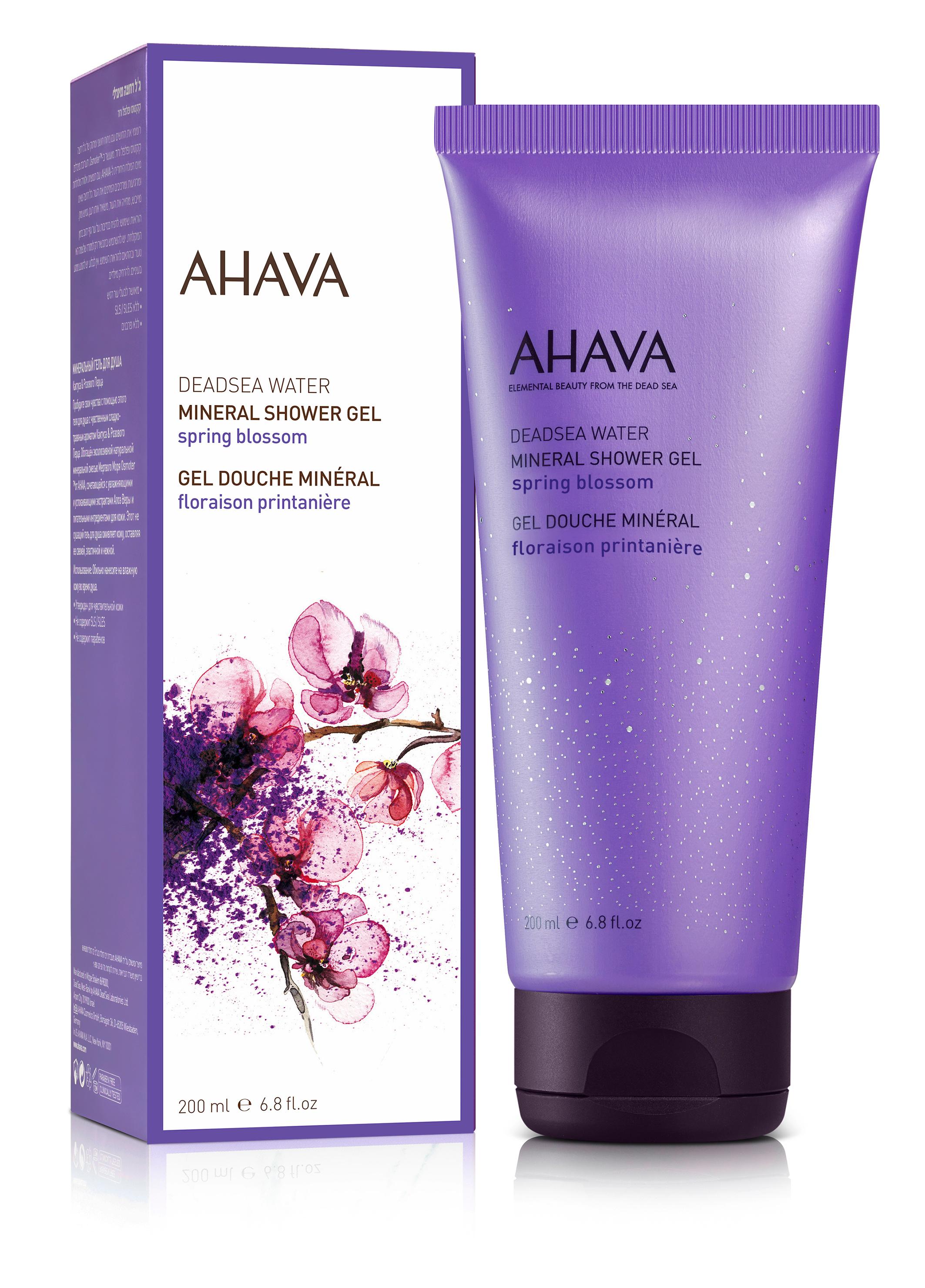 AHAVA Mineral Shower Gel Spring Blossom