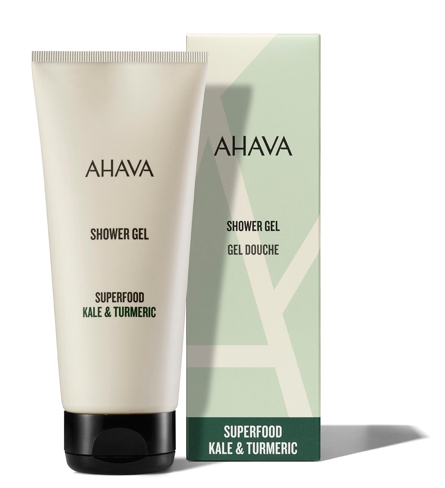 AHAVA Superfood Kale&Turmeric Shower Gel