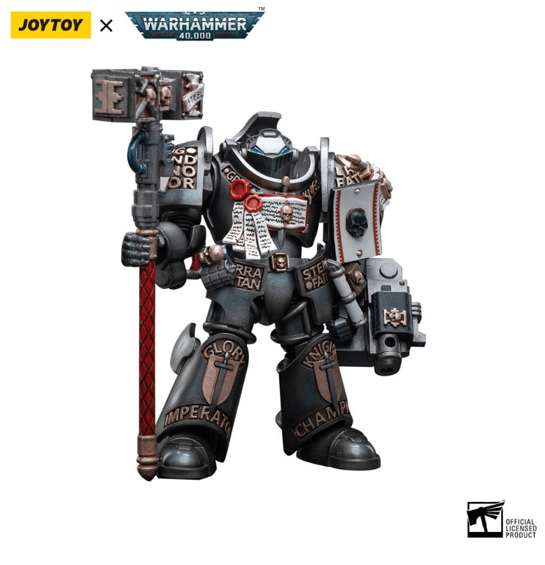 Warhammer 40k Actionfigur 1/18 Grey Knights Terminator Caddon Vibova 13 cm