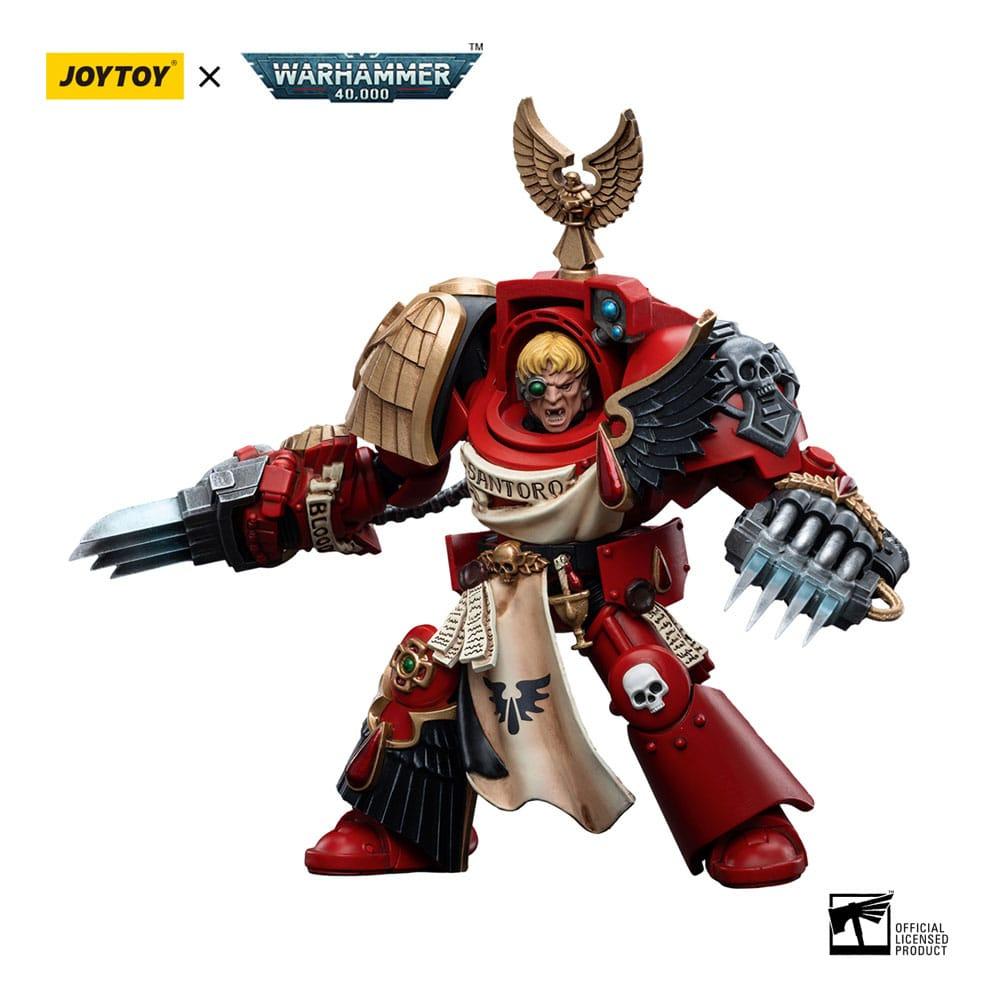 Produktbild Warhammer 40k Actionfigur 1/18 Blood Angels Assault Terminators Sergeant Santoro 12 cm 5 von 5