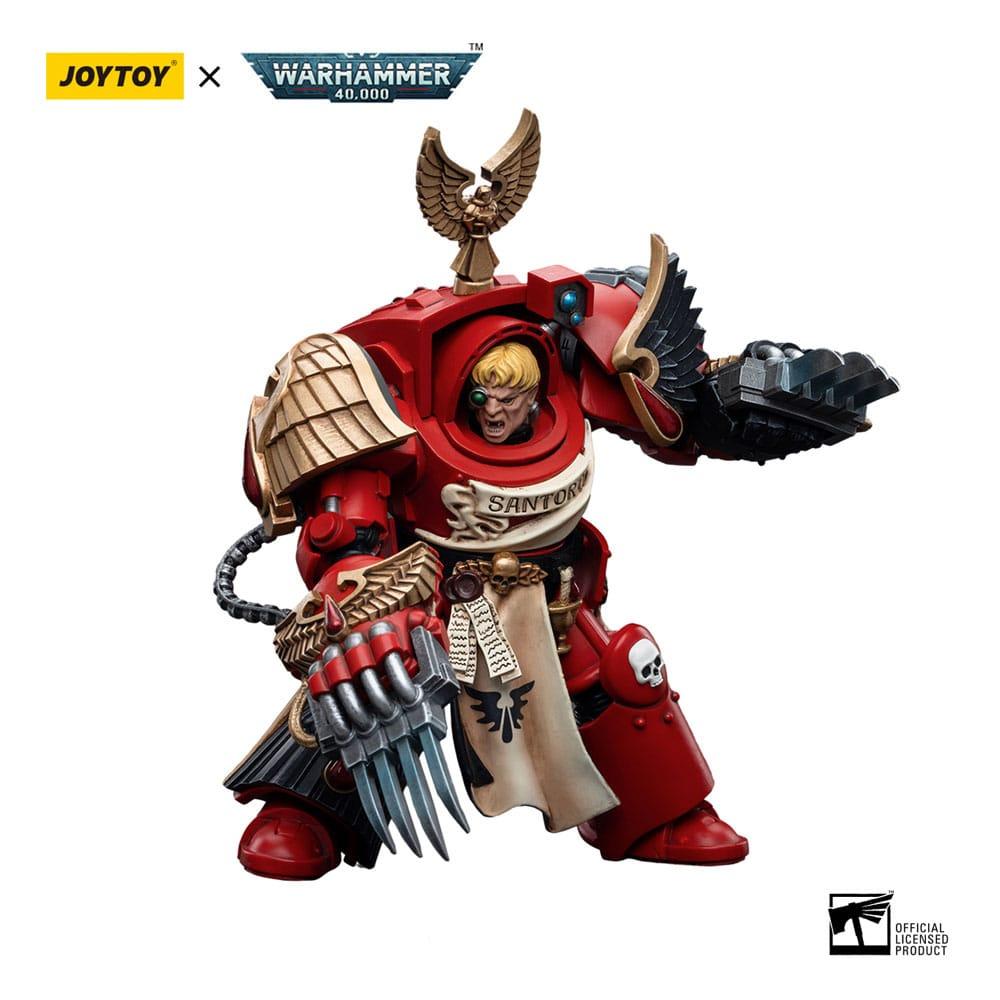Produktbild Warhammer 40k Actionfigur 1/18 Blood Angels Assault Terminators Sergeant Santoro 12 cm 3 von 5