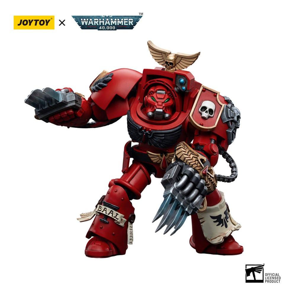 Produktbild Warhammer 40k Actionfigur 1/18 Blood Angels Assault Terminators Brother Nassio 12 cm 5 von 5