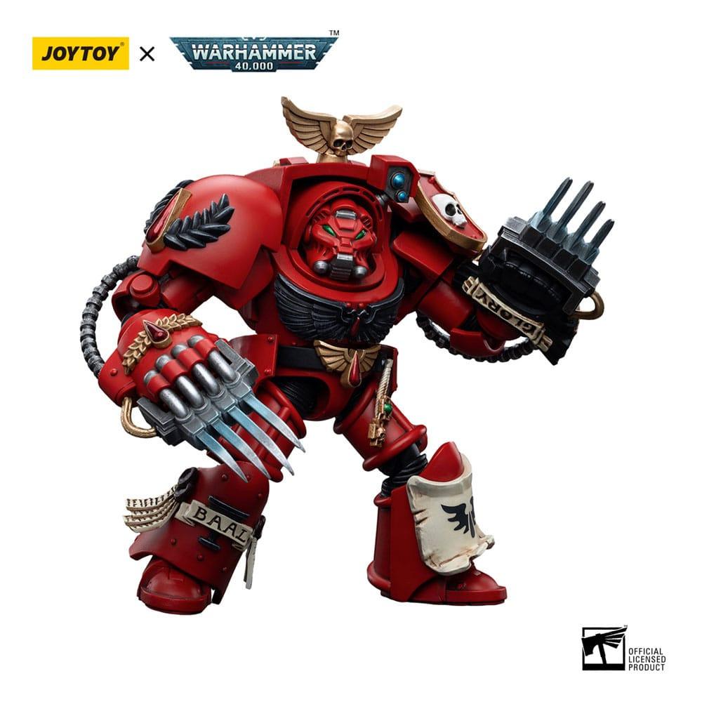 Produktbild Warhammer 40k Actionfigur 1/18 Blood Angels Assault Terminators Brother Nassio 12 cm 4 von 5