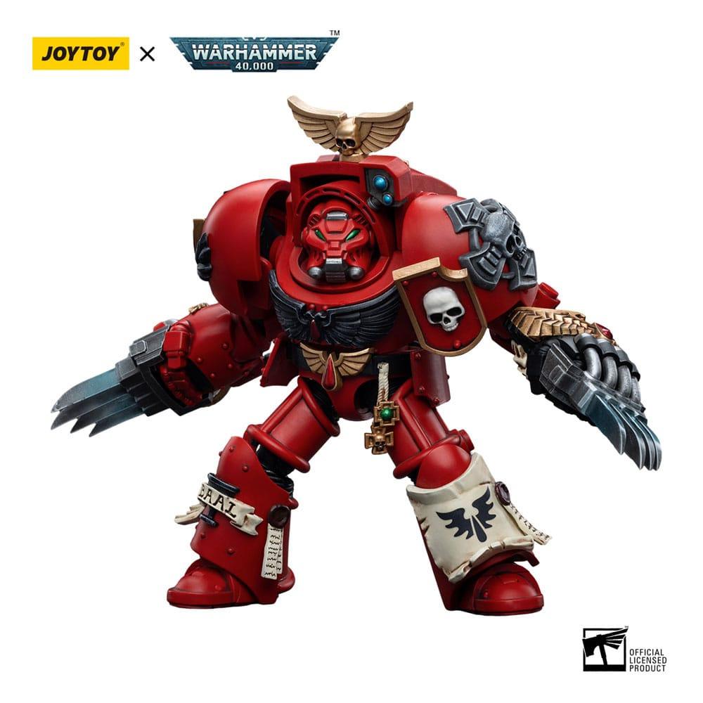 Produktbild Warhammer 40k Actionfigur 1/18 Blood Angels Assault Terminators Brother Nassio 12 cm 3 von 5