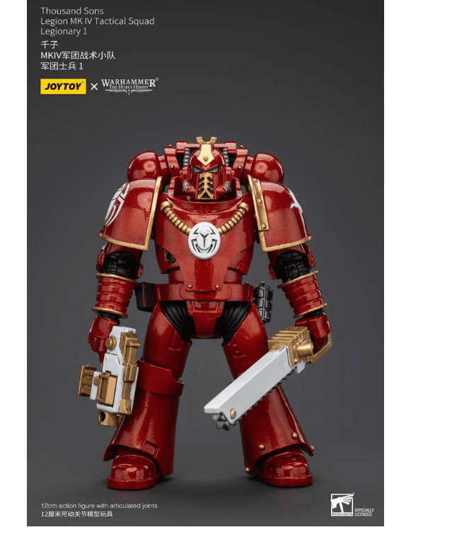 Warhammer The Horus Heresy Actionfigur 1/18 Thousand Sons Legion MK IV Tactical Squad Legionary 1 12 cm