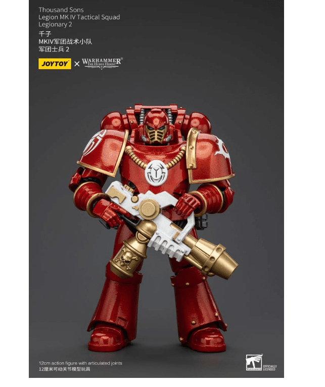 Warhammer The Horus Heresy Actionfigur 1/18 Thousand Sons Legion MK IV Tactical Squad Legionary 2 12 cm
