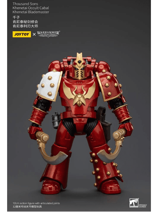 Warhammer The Horus Heresy Actionfigur 1/18 Thousand Sons Khenetai Occult Cabal Khenetai Blademaster 12 cm