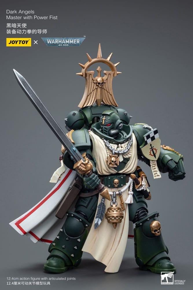 Produktbild Warhammer 40k Actionfigur 1/18 Dark Angels Master with Power Fist 12 cm 4 von 18