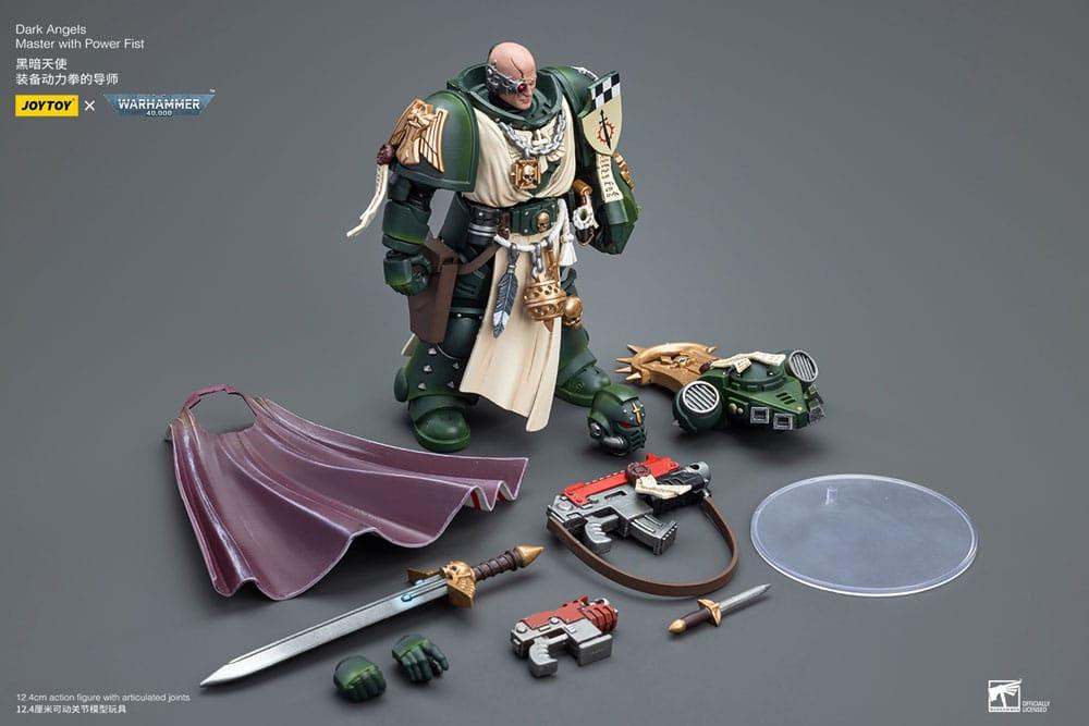 Produktbild Warhammer 40k Actionfigur 1/18 Dark Angels Master with Power Fist 12 cm 3 von 18