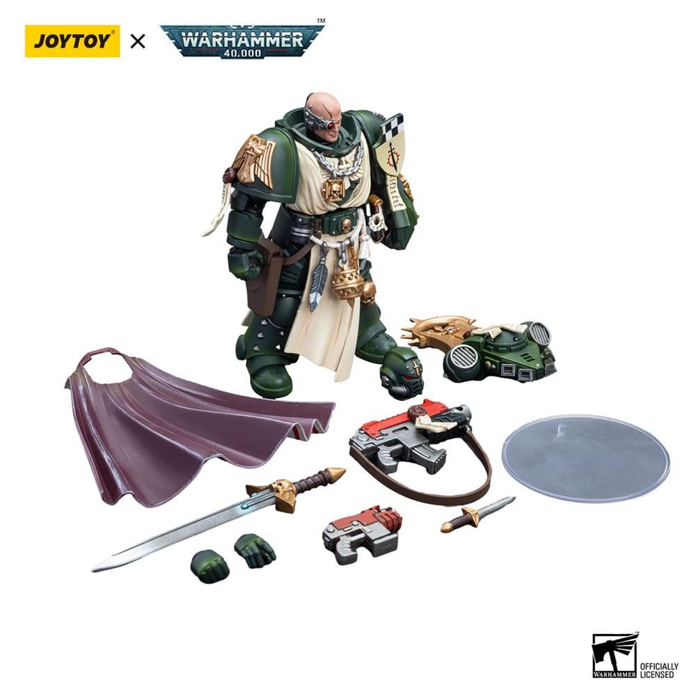 Produktbild Warhammer 40k Actionfigur 1/18 Dark Angels Master with Power Fist 12 cm 11 von 18