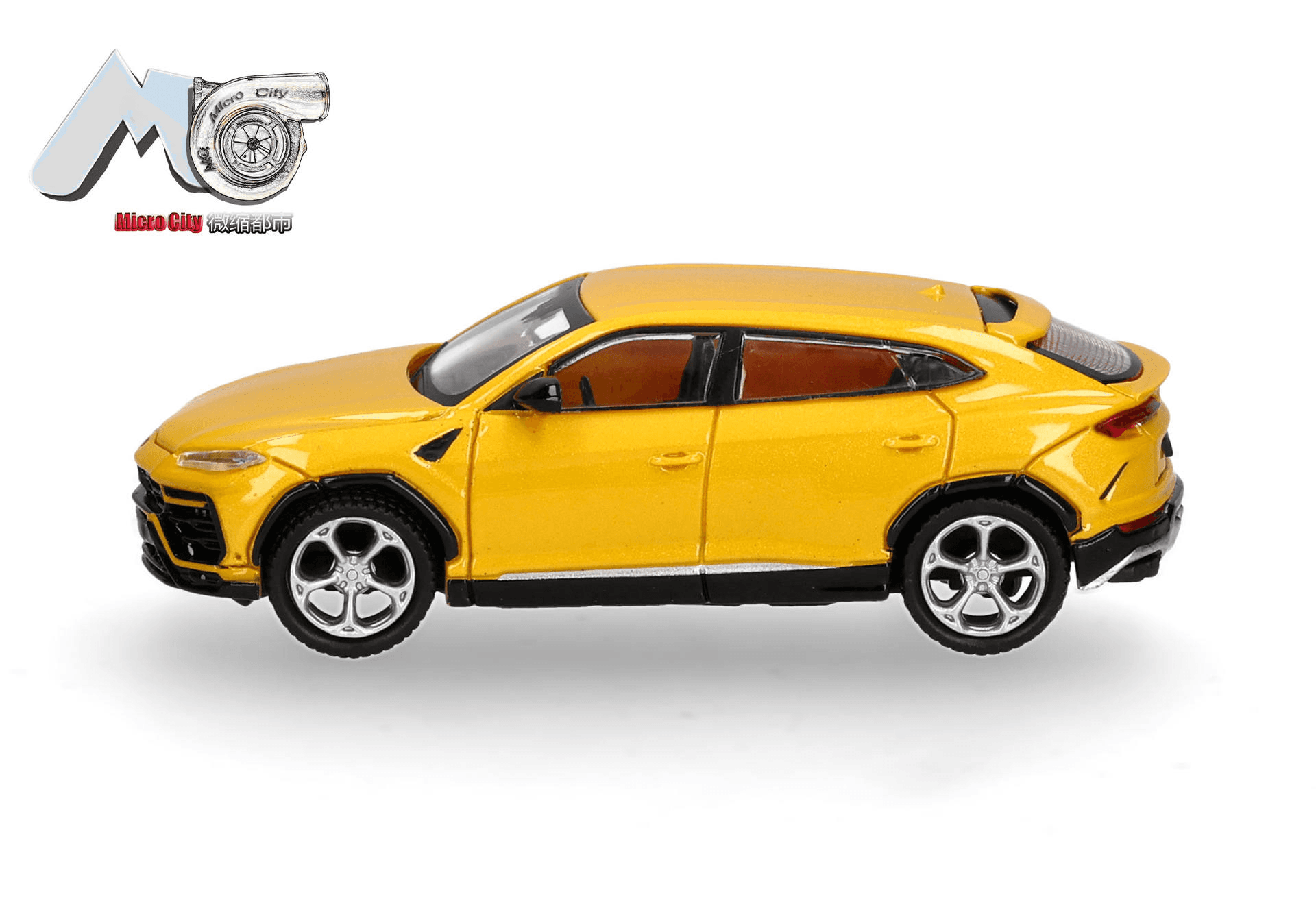 Herpa MicroCity Lamborghini Urus gelb Modellauto 1:87