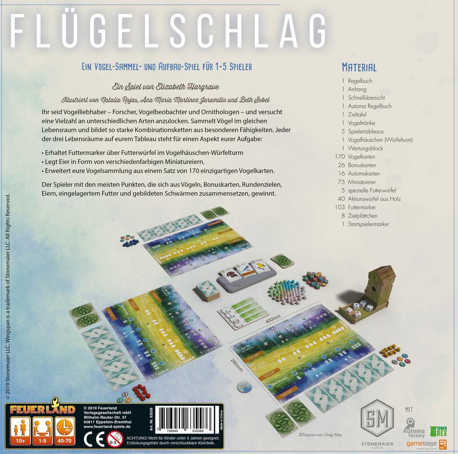 Produktbild Feuerland Spiele - Flügelschlag 3 von 3