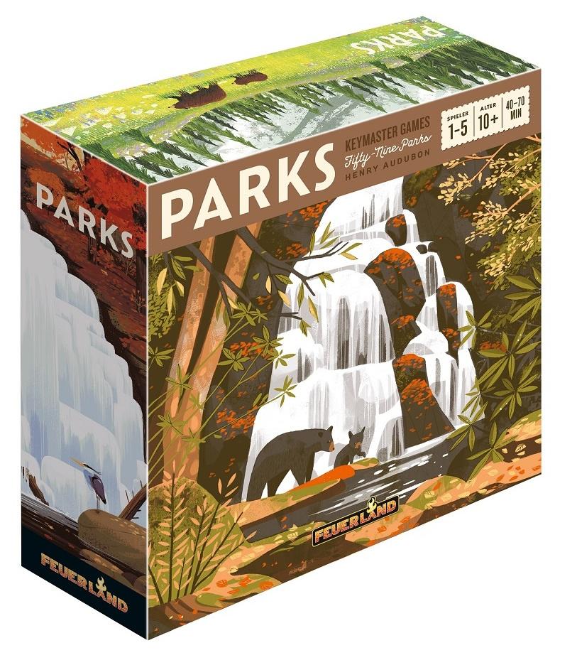 Feuerland Spiele - Parks (Deutsch) FEU63570 Kennerspiel