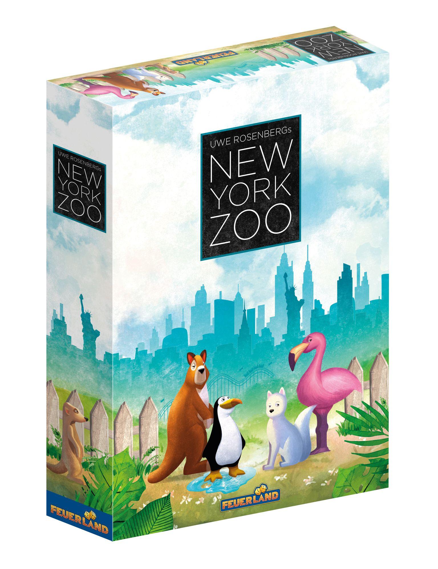 Feuerland Spiele - New York Zoo (deutsch) FEU63572 Familienspiel