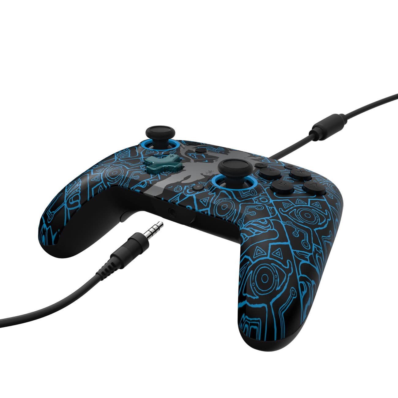 Produktbild Nintendo Switch Sheikah Shoot Rematch Glow kabelgebundener Controller für Nintendo Switch, Nintendo Switch - OLED Model 4 von 8