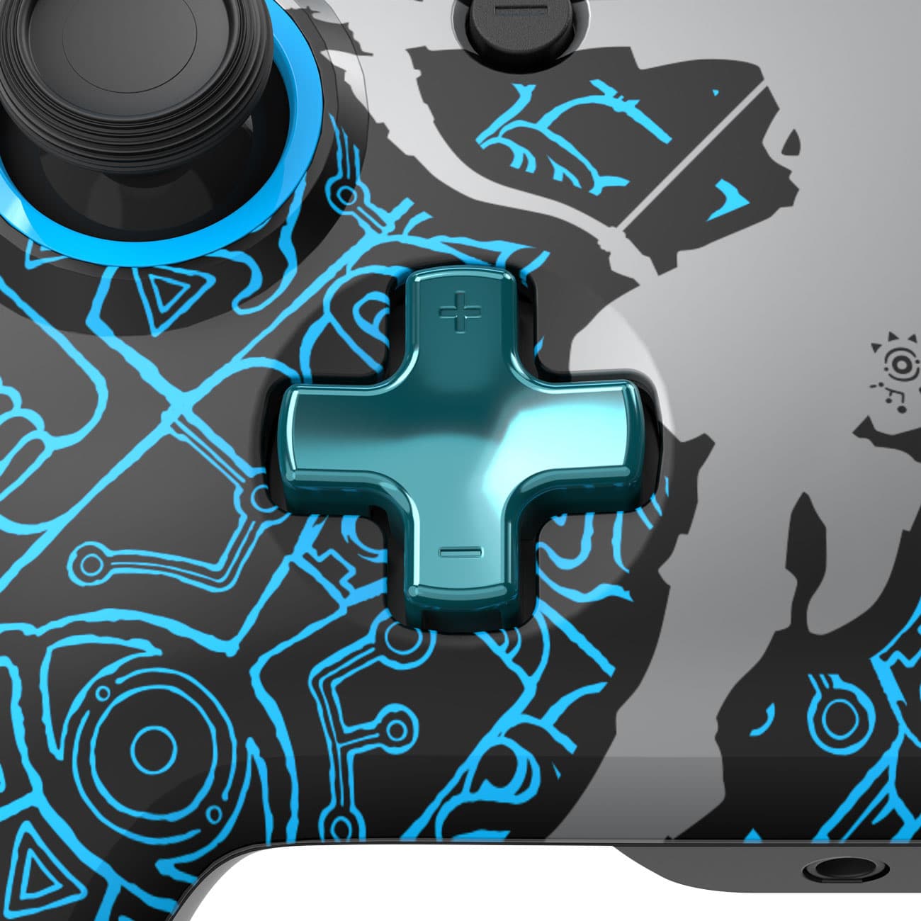 Produktbild Nintendo Switch Sheikah Shoot Rematch Glow kabelgebundener Controller für Nintendo Switch, Nintendo Switch - OLED Model 6 von 8