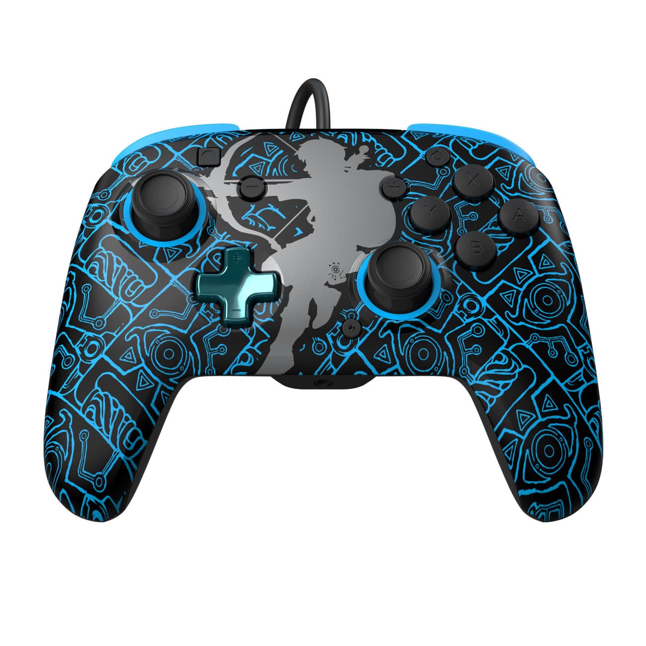 Produktbild Nintendo Switch Sheikah Shoot Rematch Glow kabelgebundener Controller für Nintendo Switch, Nintendo Switch - OLED Model 3 von 8