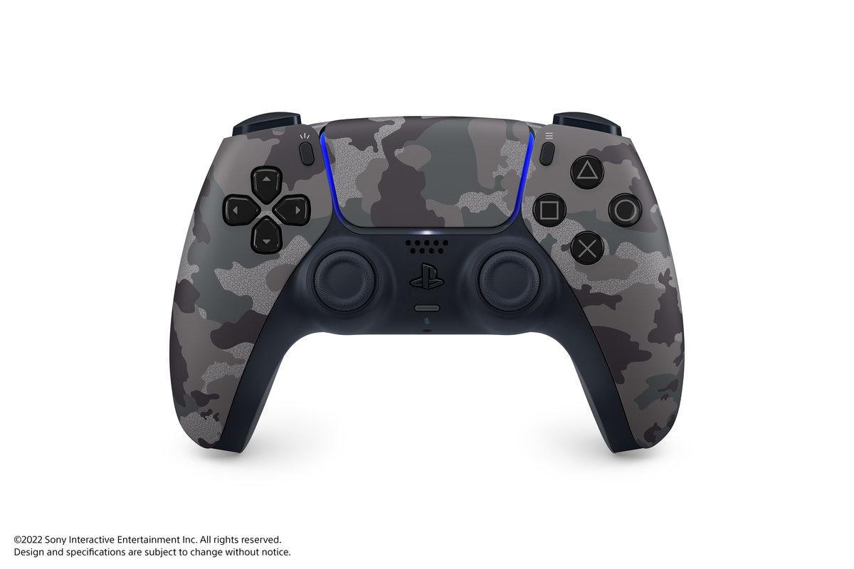 PS5 - DualSense Wireless Controller Gray Camouflage