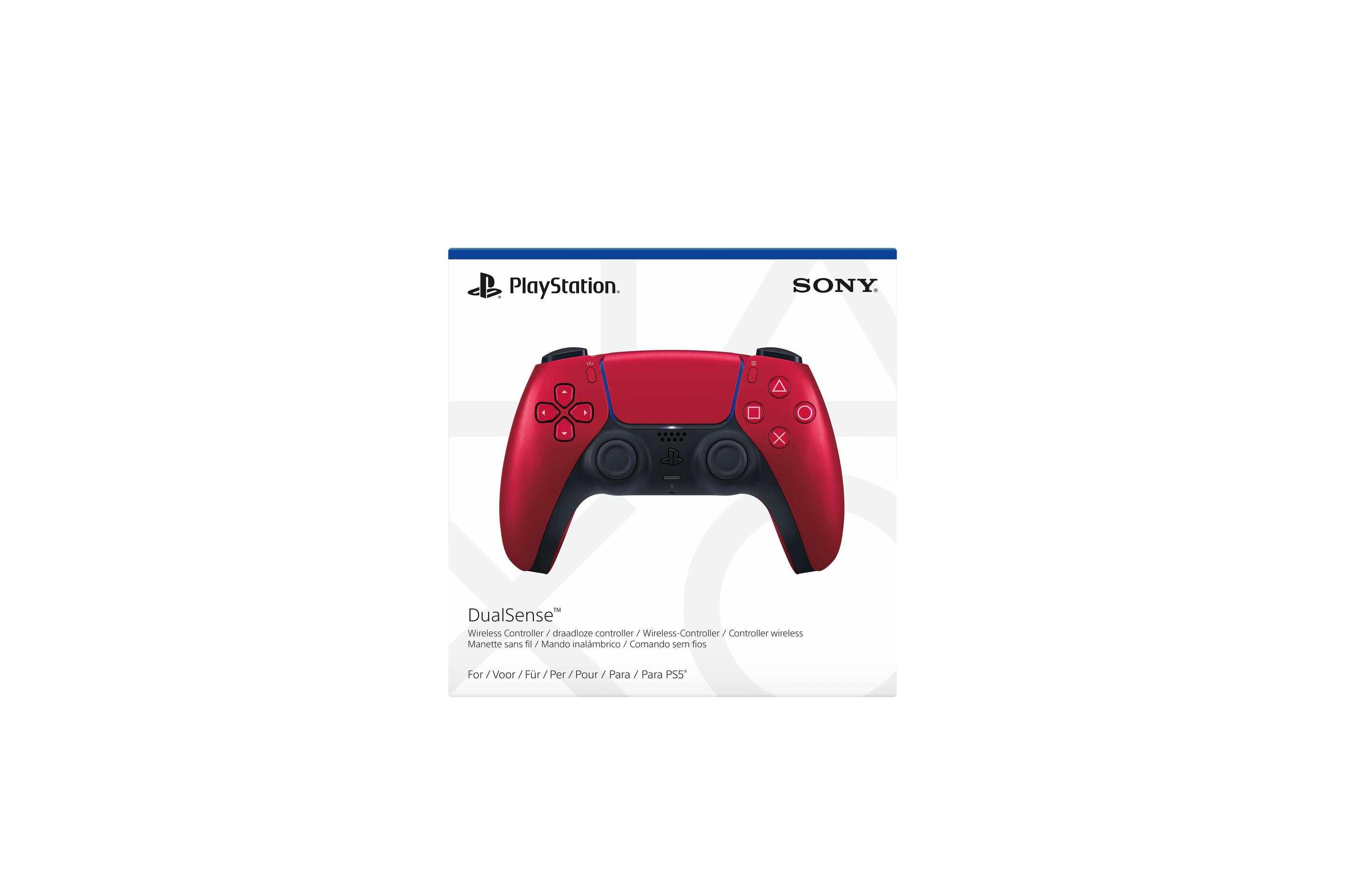Produktbild PS5 - DualSense Wireless Controller Volcanic Red 2 von 4