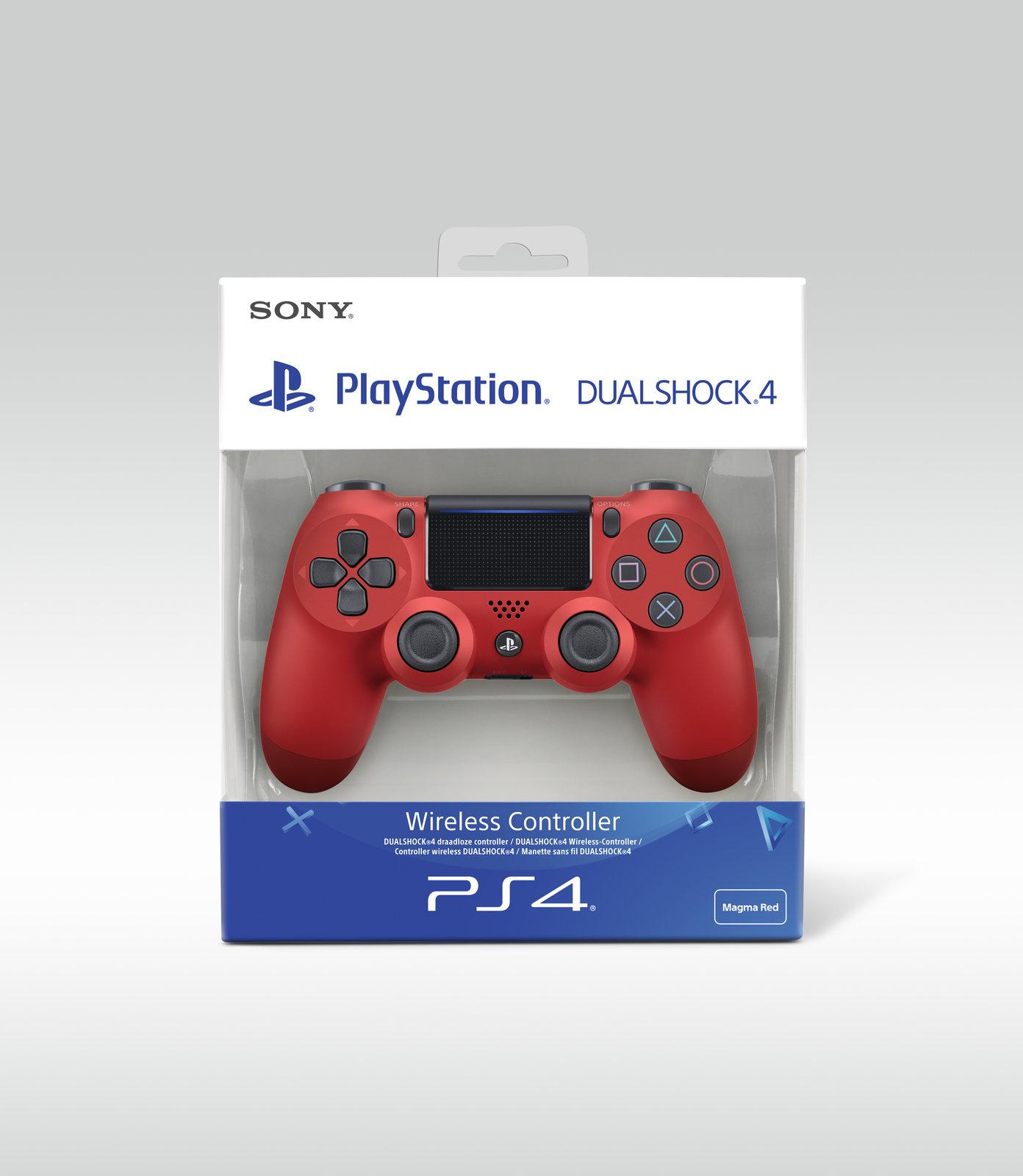 Produktbild PS4 - Dualshock 4 Wireless-Controller V2 (Magma Red) 6 von 6
