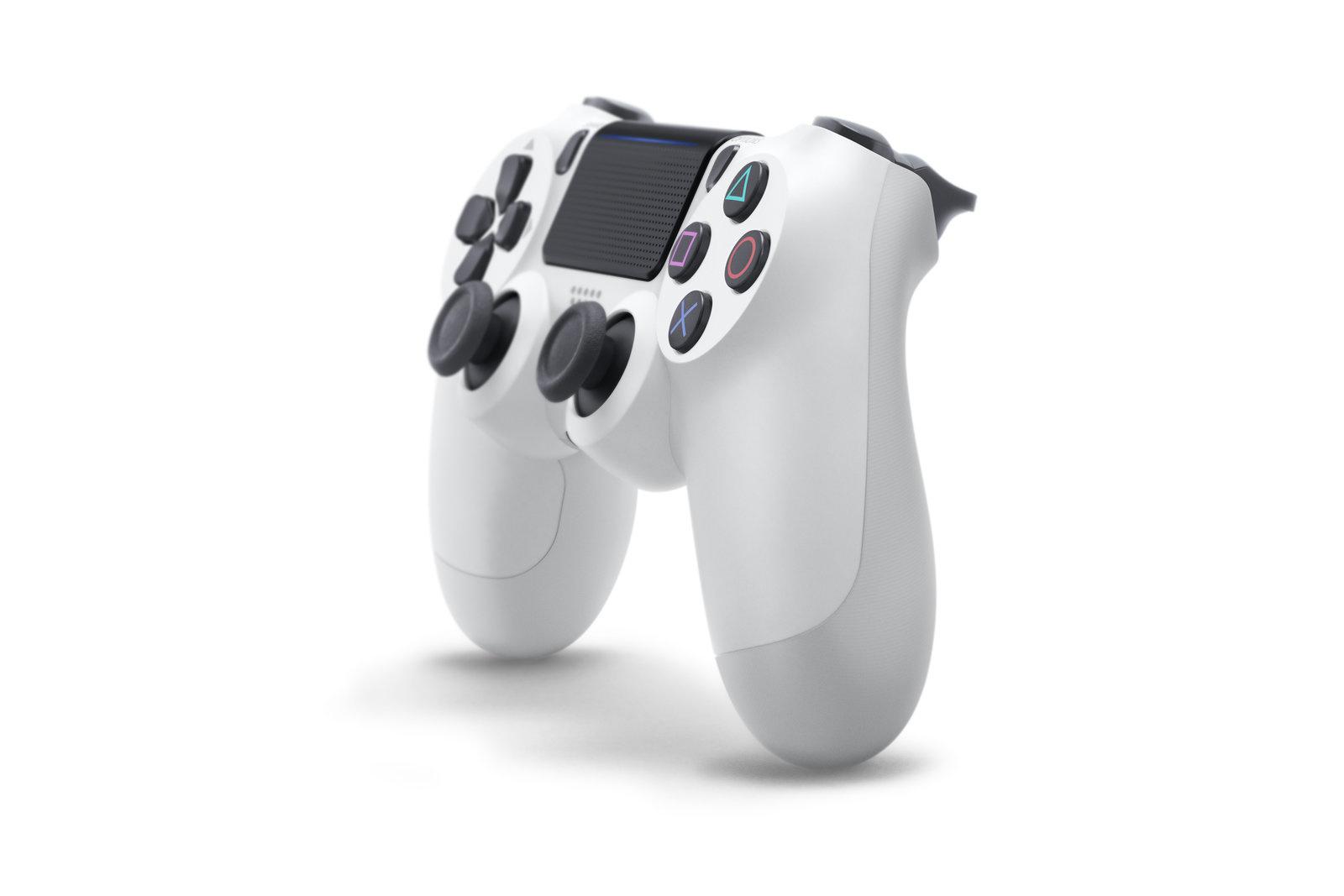 Produktbild PS4 - Dualshock 4 Wireless-Controller V2 (Glacier White) 3 von 6