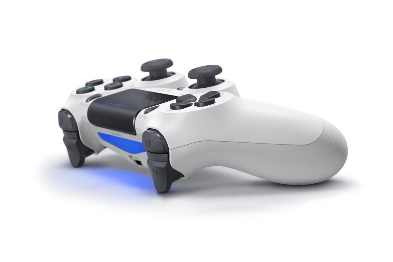 Produktbild PS4 - Dualshock 4 Wireless-Controller V2 (Glacier White) 4 von 6
