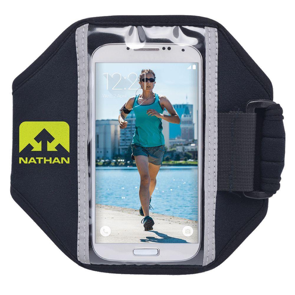 Nathan Super 5K Black Handyhalterung zu Joggen One Size