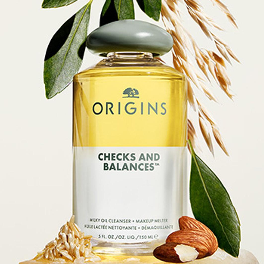 Produktbild ORIGINS Checks And Balances™ Milky Oil Cleanser + Makeup Melter 6 von 6
