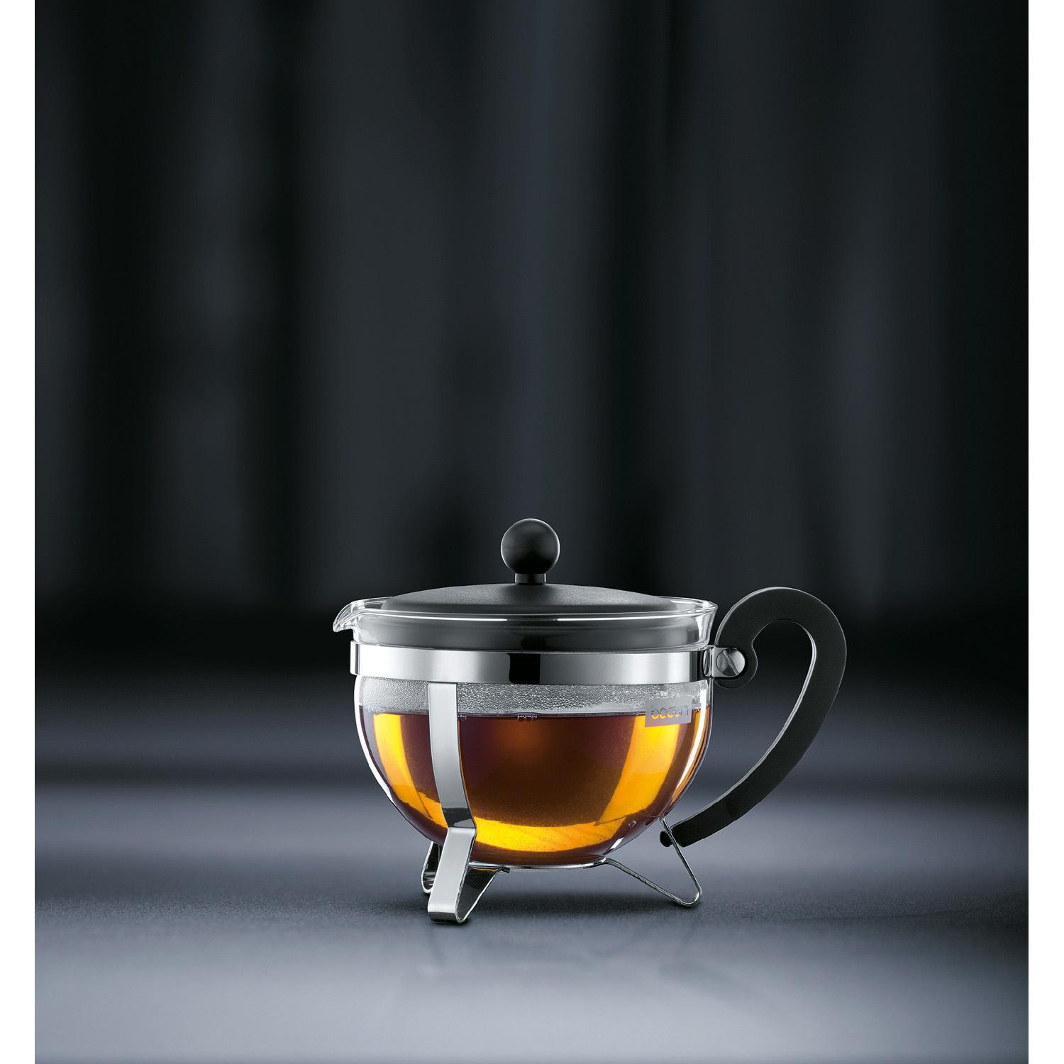 Produktbild bodum Teebereiter Chambord mit farbigem Plastikdeckel 1 l 4 von 6